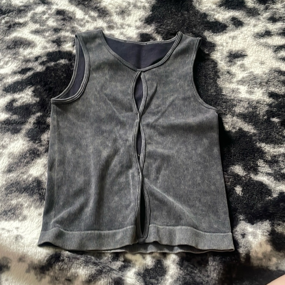 Grey ish black tank top